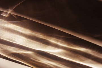 Wall Mural - light refraction abstract background, nature aesthetic sunlight reflection, monochrome gradient, bea
