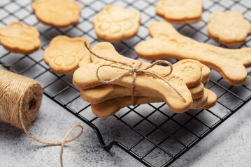 Wall Mural - Homemade dog biscuits