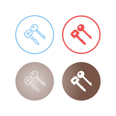 Keys Vector Icon