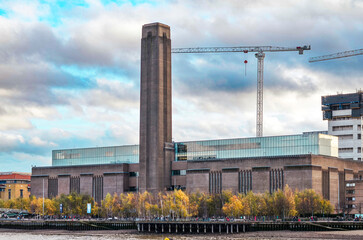 london modern art gallery in old power station