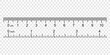 ruler with numbers for measuring length