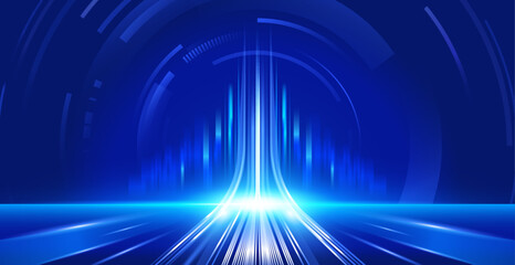 Abstract technology futuristic background