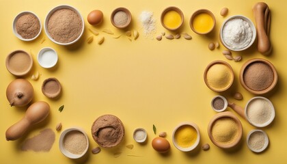 yellow food background