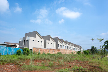 Wall Mural - Residential houses in a housing area