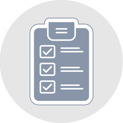 Poster - Checklist Icon