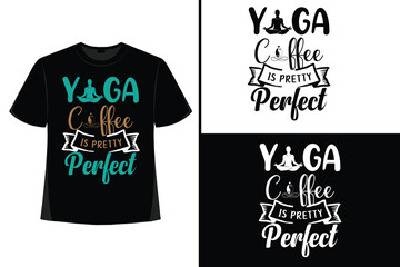 Wall Mural - Yoga T-shirt Design, Yoga Eps, Yoga T Shirt Design Vector, Yoga Vibes, Illustration, Yoga Design,  Meditation, Yoga Saying Typograph, Yoga T-shirt Design Template.