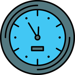 Sticker - Wall Clock Icon