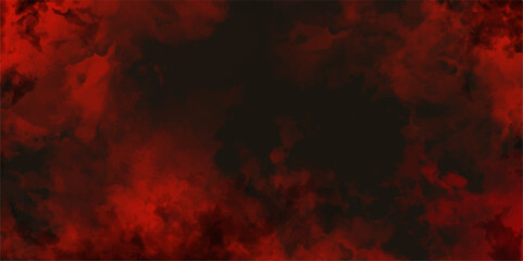 Wall Mural - Abstract background with Scary Red and black horror background. Textured Smoke. abstract background with natural texture . marbled red painted background illustration for Christmas or valentines day.