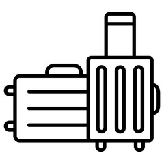 Poster - Luggage Icon of Summer iconset.