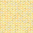 Geometric vector pattern with golden arrows. Geometric modern ornament. Seamless abstract background