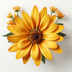 Poster - Beautiful yellow spring flower