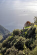 View over the sea from the ancient village of Eze on the French Riviera