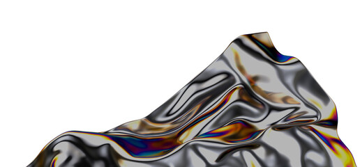 Poster - Transcendent Holography: Where Reality and Illusion Converge in a 3D Background