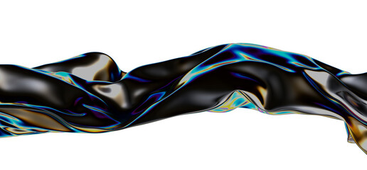 Poster - A 3D Kaleidoscope: Revel in the Beauty of a Chromatic Background