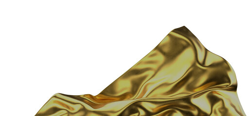 gold cloth, luxury smooth golden background, wave