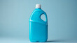 blue detergent plastic jerrycan empty advertising product ai visual concept