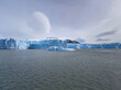 Perito Moreno Glacier with icebergs in Los Glaciares National Park