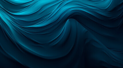 Digital technology blue rhythm wavy line abstract graphic poster web page PPT background with generative