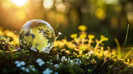 Enviromentally sustainable company target in 2024. Carbon neutral and net zero concept. Reducing carbon footprint. Decreasing CO2 emissions target. Limit climate change and global warming
