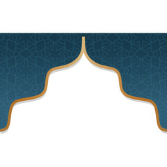 Wall Mural - Islamic Gold Header Pattern