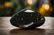 Beautiful Dark Basanite Stone or Black Jasper