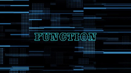 Poster - Function  text background.