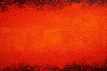 Wall Mural - design your space copy banner grunge red close surface grainy rough colorful bright texture fiberboard toned background grunge orange background abstract red