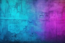 Design Space Background Teal Magenta Texture Wall Concrete Colorful Toned Gradient Background Abstract Green Blue Purple