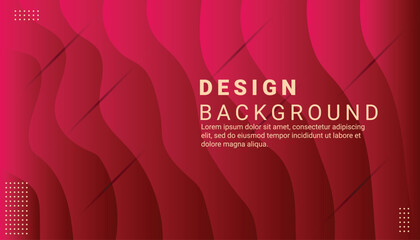 Red Liquid color background design. Fluid gradient shapes composition. Futuristic design posters. Can be use for lading page, poster or banner Eps10 vector.