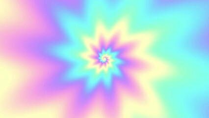 Aufkleber - Endless abstract spiral. Seamless looping footage 4k. Abstract loop background