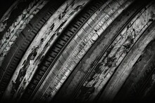Paint White Stained Tires Old Texture Pattern Geometric Banner Grunge Background Grunge Background White Black