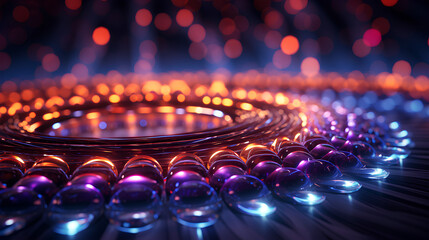 very colorful abstract background, futuristic, technologie
