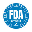 Food and drug administration symbol icon	