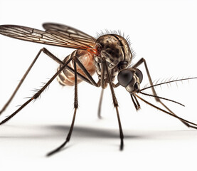 mosquito isolated on white background