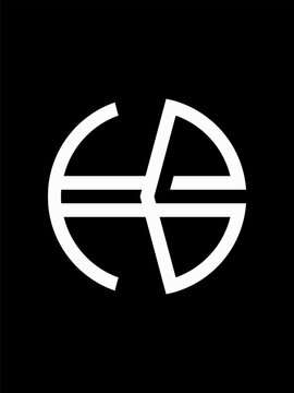 EG monogram logo template
