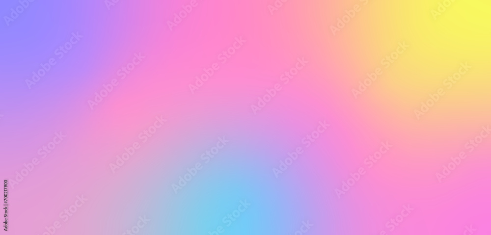 Rainbow abstract pastel gradient background with blur effect. Vector ...