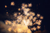 Fototapeta Dmuchawce - Fireworks