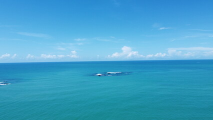 Sticker - Praia de Guaxuma - Maceió/AL - Foto de drone
