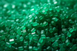grünes Kunststoffgranulat
