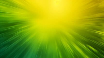 Wall Mural - yellow and green defocused blurred motion bright abstract background, widescreen, horizontal