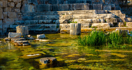 Wall Mural - Limyra is a historical ancient city located in the Finike district of Antalya, Turkey.