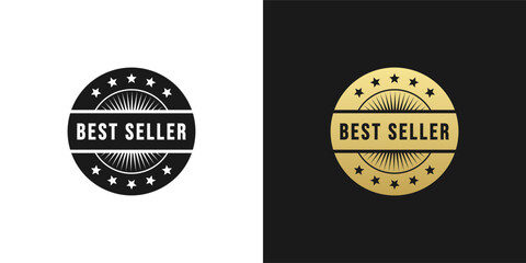 Sticker - Best Seller Stamp or Best Seller Label Vector Isolated. Best seller stamp vector for product, print design, apps, websites, and more about best seller product.