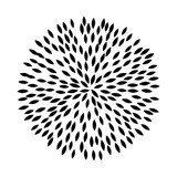Fototapeta Do przedpokoju - Vector mandala decorative element oriental pattern vector illustration