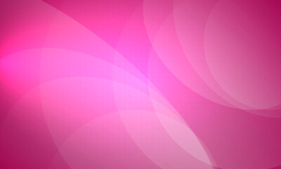 Vector abstract background of curved lines in pink colors