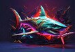 The Colorful Shark.