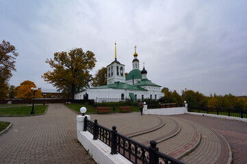 Wall Mural - The architecture of Vladimir, an ancient city in Russia, part of the Golden Ring.