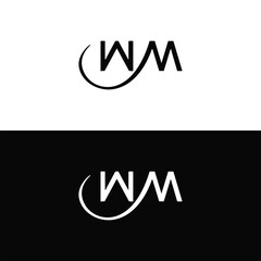 WM logo. W M design. White WM letter. WM, W M letter logo design. Initial letter WM  linked circle uppercase monogram logo. W M letter logo vector design. top logo, Most Recent, Featured, 