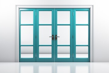 Acoustical Doors on white background.