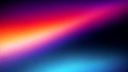 Wall Mural - colorful coarse grain particles on abstract background for looping. dynamic gradient animation with 