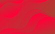 Abstract red wave background. Dynamic shapes composition. Vector illustration